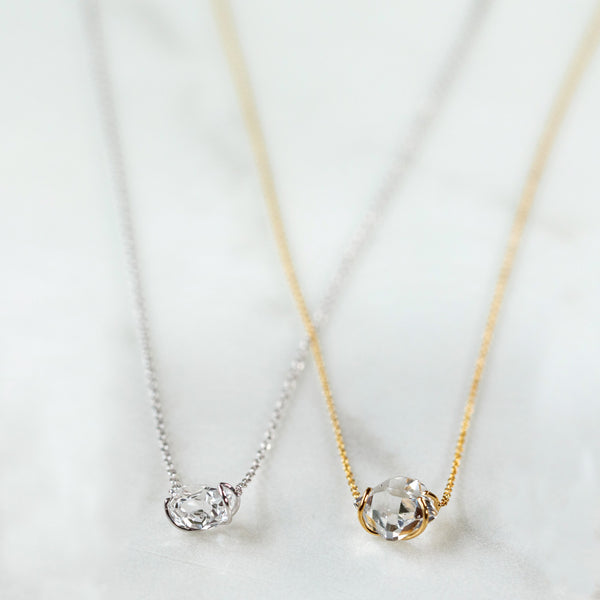 Herkimer Diamond Necklace - Heather Hawkins INC